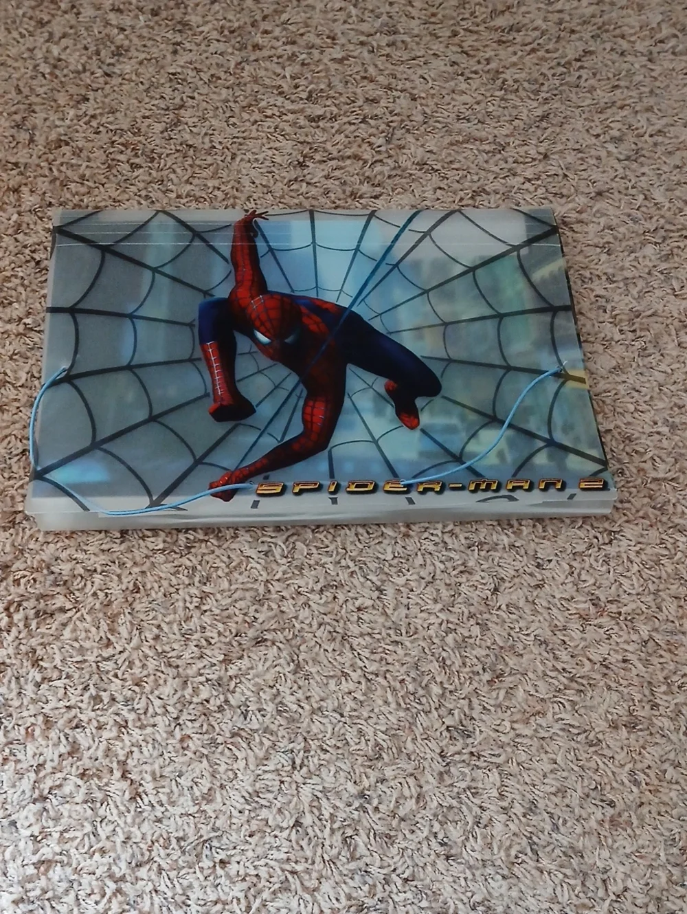 Spider-Man 2 Graphic Hardcover Notebook - Red & Blue